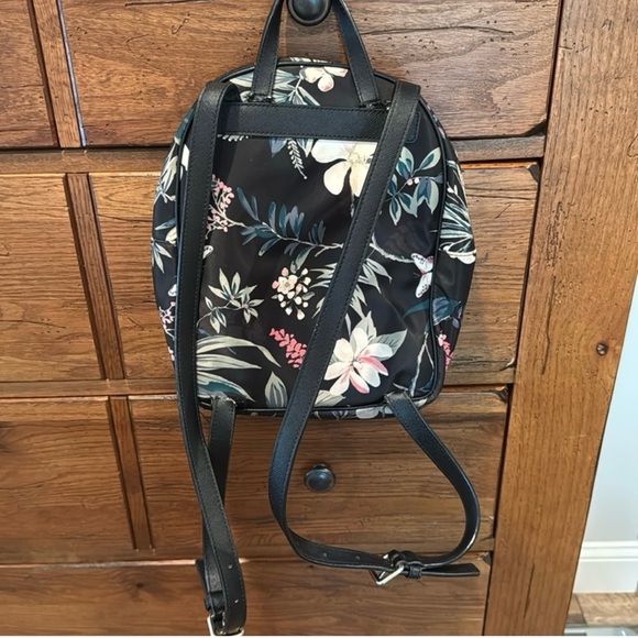 Kate Spade Black Floral Backpack - Picture 2 of 9